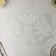 Serving napkin on the table “Abstraction”, 43 × 28 cm, white color
