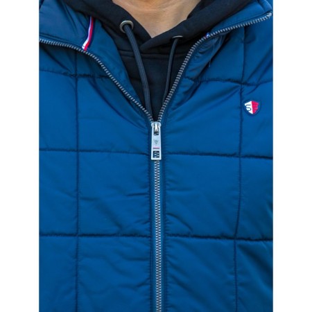 Male ise vest, size 46, dark blue color-13