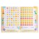 Notebook for active memorization. 500 German words with stickers. Level 1