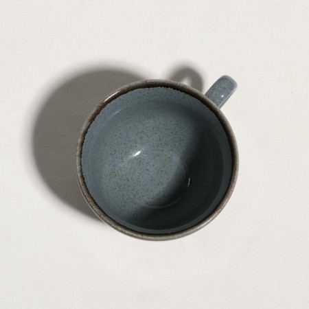 Tea bowl "Pearl", 220 ml, blue, porcelain-1