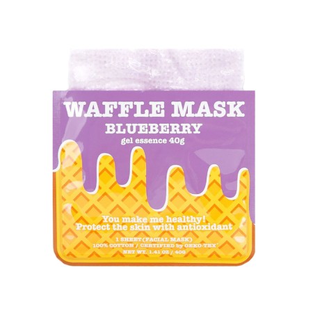 Kocostar Wafer Facial Black Facial Mask, Anti -inflammatory-1