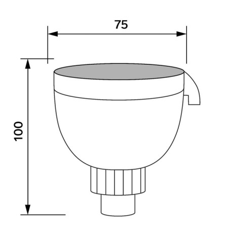 Stationary watering can Zein Z0509, 5 modes, with black inserts, plastic-4
