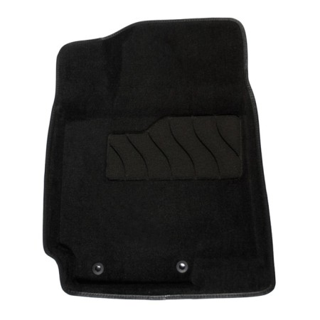 Pile rug for kia rio, 2011-, black-1