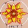 Wind music "Flower" 50 cm
