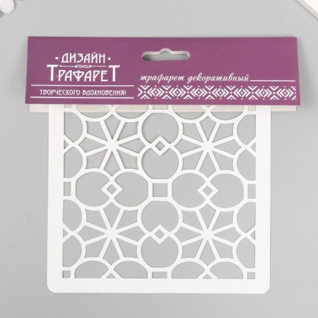Tile stencil 15x15 cm-2