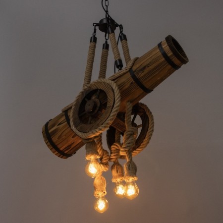 Lamp "gun" 4he27 40w Black 71x27x20 cm-2