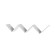 Hinged shelf PN-8 1400x218x260, white