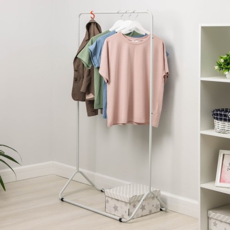 Rainbow clothing stand, 82.5 × 42 × 150 cm, color gray color