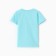 T -shirt for a boy, turquoise color, height 74 cm