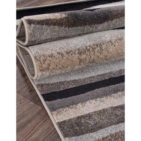 Rectangular carpet Merinos Ibiza, size 160x230 cm, color beige-black-3