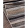 Rectangular carpet Merinos Ibiza, size 160x230 cm, color beige-black