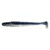 Vibro -tail Helios Minoga Black & White, 9.5 cm, 5 pcs. (HS-17-023)