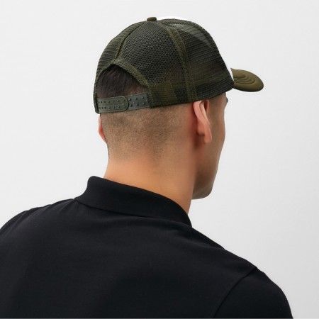Baseball cap with minaku grid, green color, size 56-58-4