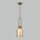Suspended lamp with a glass ceiling FLOU, 40W, E27, 15x15 cm