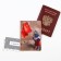 Cover for the passport "Granny", PVC, full -color seal