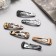 Invisibility for hair "Beatrice" (set of 6 pcs) Leo, 5 cm, gold