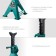 Safety stand Kraftool 43465-2, reinforced, with a pin, 290 - 420 mm, 2 t