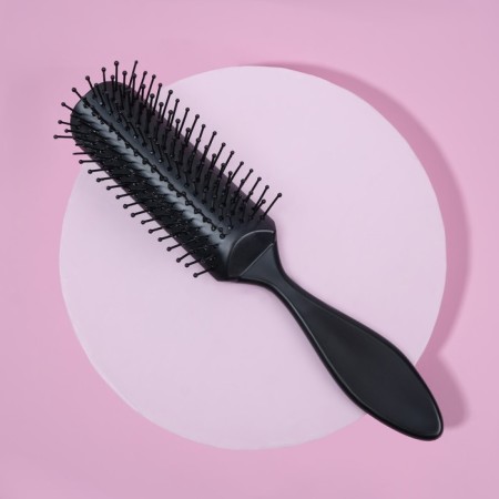 Massage comb, 3.5 × 20.5 cm, black color-1