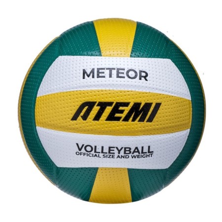 Volleyball ball atemi meteor (n), synthetic leather PVC, 18 panels, glued, circle 65-67 cm