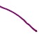 Knitting cord "Classic" without a core 100% polyester width 4mm 100m (purple)