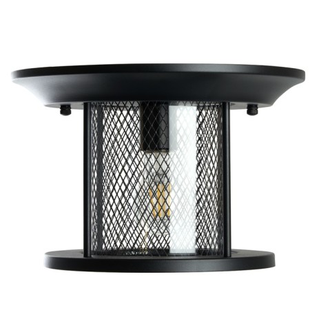 Garden-park lamp Feron PL723, IP44, E27, 60 W, 220x220x180 mm, black color black-3