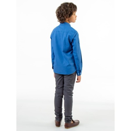 Surchashka upper for ISEE boys, height 170 cm, blue color-1