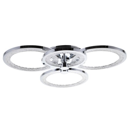 Causteen with PDU 1839/4sl LED 118W 3000-6000k Dimmer silver 54x54x10 cm Bayerlux