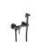 ESKO SMH02 Black Bida mixer, with a hygienic shower, built -in, black