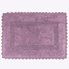 Arya Lupen rug, with guipure, 60x90 cm, lilac color
