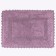 Arya Lupen rug, with guipure, 60x90 cm, lilac color
