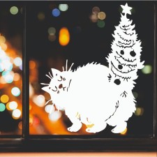 Decorative sticker for windows 