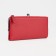 Women's wallet on magnets, red color
