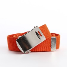 Building belt, width 3 cm, buckle clamp, orange color