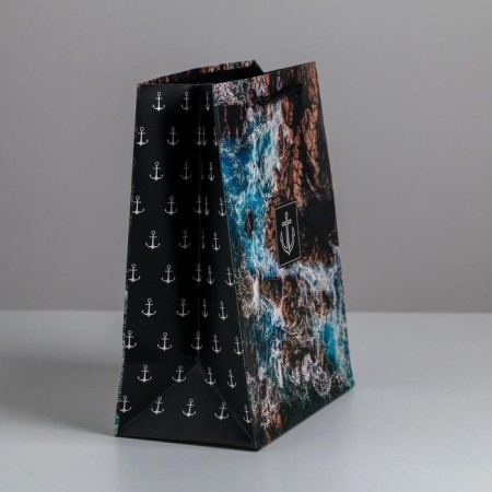 Gift laminated vertical, packaging, "sea", MS 18 x 23 x 10 cm-2