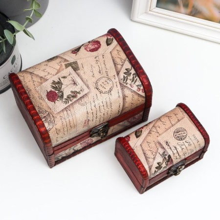 Casket "Flower panel" (set 2 pcs), 10.5 × 10.5 × 15.2 cm-2