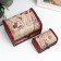 Casket "Flower panel" (set 2 pcs), 10.5 × 10.5 × 15.2 cm