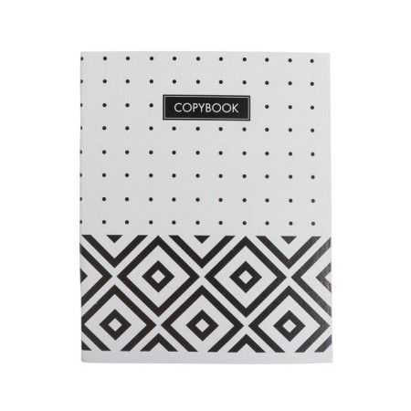 Notebook of 48 sheets in Calligrata CB "VI. Geometry", covered cardboard, block offset, mix-4