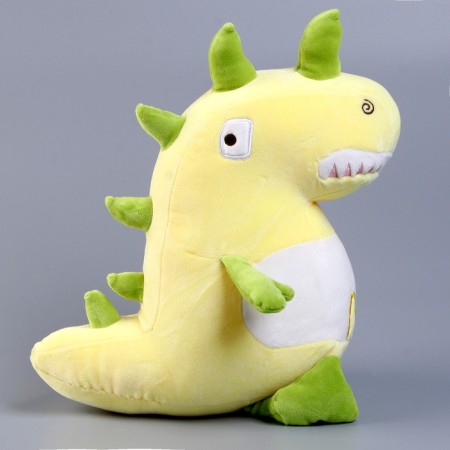 Soft toy "dinosaurus", 40 cm, yellow color-2