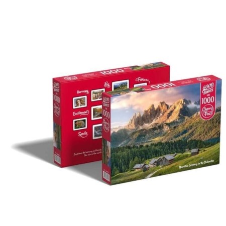 Puzzle "Mountain landscape", 1000 elements