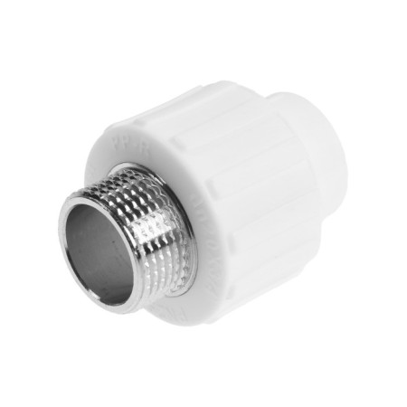 Meeerplast coupling, 20 mm x 3/4 ", external thread