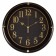 Watching clock, interior "classics", silent, d-32.5 cm