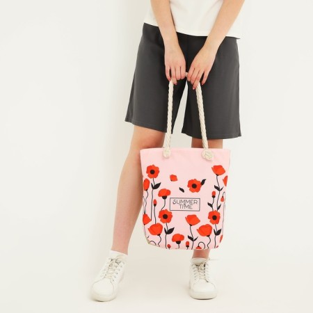 Women's beach bag "Summer Time", 35x40 cm-11