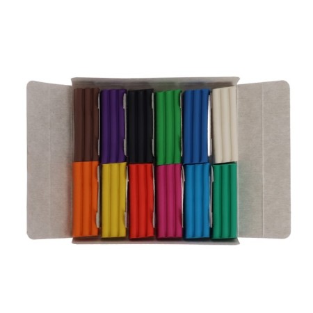 Calligrata plasticine, 12 colors, 120 g-5