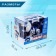 Robot dog “Chappi” IQ Bot, interactive: touch, light, sound, musical, dancing, on the battery, in Russian, blue
