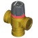 Thermostatic valve Rommer RVM-0111-164320, mixing, 3/4 ", BP, 20-43 ° C, KV 1.6