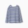 Nursery vest, blue, height 152 cm