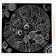 Engraving. Antistress engraving set, 20 x 20 cm, 4 pcs