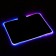 Mouse mat, 35x25x0.3 cm, with backlight RGB, USB, black
