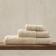 Terry towel Pasionaria "Play", 450 gr, size 50x90 cm, cream color