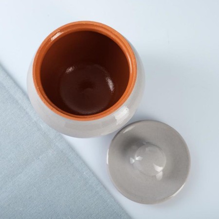 Set "Vyatka Ceramics Trio" 0.7lx3pcs + Grasp, Gray-3